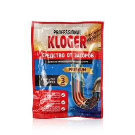 KLOGER Гранулы д/устр.засоров  70г