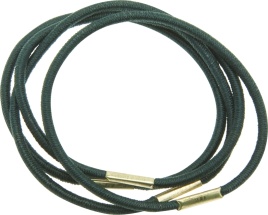 DEWAL B DBR2  Резинки д/волос, графит,midi (8шт)