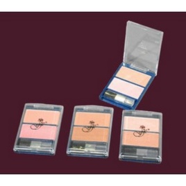Ffleur 819 SOFT BLUSH Румяна компакт.№2 роз -корич.