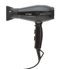 DEWAL 03-109 Black Фен SPECTRUM 2100Вт,черный, иониз.,2 насад.,провод 2,8м,600гр,19см