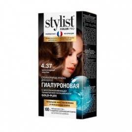 STYLIST Кр-кр Гиалурон.115мл 4.37 Шоколадный каштан