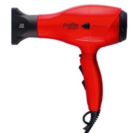 DEWAL 03-119 Red Фен PROFILE 2000Вт,иониз.,2 насад..пров.2,8м, 600гр.,19сь