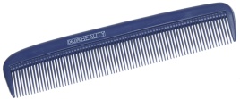 DEWAL B DBS6031 Расческа карманная,синяя 13,5см