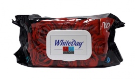 Whate Day Влажн.салфет. 120шт  Роза