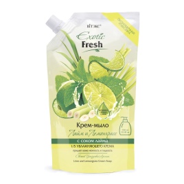   Вит EXOTIC FRESH Д/П Крем-мыло "Лайм/Лемонграсс" 750мл