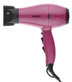 DEWAL 03-107  Berry Фен PRO MIDNING ягодный, 2000Вт,иониз.,2 насад., провод 2,8м 550гр.