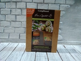 ПН №1450 Compl Bon Appetite Фисташк.десерт (желе д/д 250+скраб д/т+мочалка)