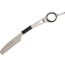 KAT KR01 Бритва парикмах. с повор.кольцом + 5 лезвий АКЦИЯ+