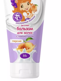 IRISКРАСОТКА Дет. БАЛЬЗАМ д/в Персик 180мл.