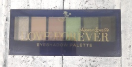 .Ffleur Тени д/век Е-165  № 5 крем пер,кор,т кор,зел,т зел,черн.