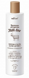Milk Line Крем-гель д/душа Нежное очищ.400мл