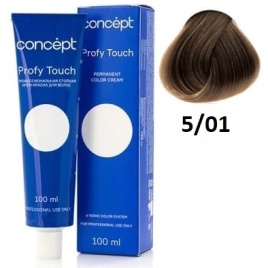 C-PT PROFY Touch Кр-краска 5.01 Темно-русый пепел. 100мл