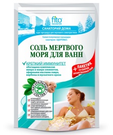 Соль д/ванн Мерт.моря Крепкий иммун.500г