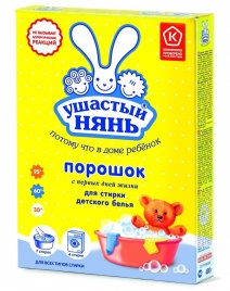 УШАСТ. НЯНЬ Стир.пор. 400г детс тв/уп.
