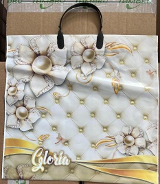 Пакет с пласт.ручк.малый 34*36 ГЛОРИЯ (10)