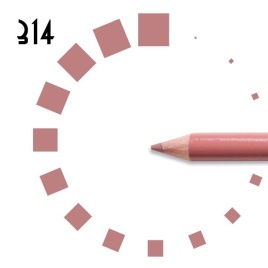 Ресничка Кар-ш д/губ №314 светло-телесно-розовый