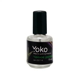 YOKO/СО Т15 Масло д/кутикулы Чай.дер. флакон 15мл