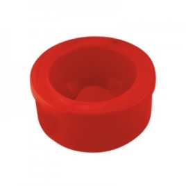 YOKO/036 JH R Ванночка д/маникюра КРУГЛАЯ КРАСНАЯ АКЦИЯ+