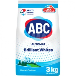 АВС Порошок Горная свежесть д/белого 3кг.