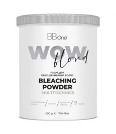 WOW Blond Обесцв.пудра 500г MULTI TECHNICS банка