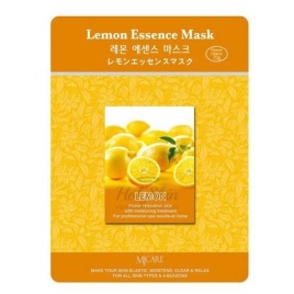 MIJIN Маска-ткань д/л 23г Лимон Смягчающ.