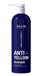 OLLIN Anti-yellow Ш-нь д/вол.500мл Антижелтый доз.