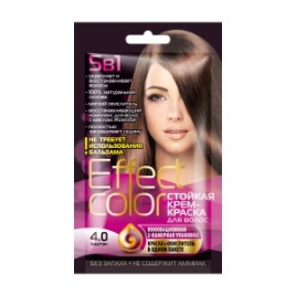 EffectColor Кр-кр д/вол 50мл 4.0 Каштан