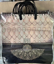 Пакет с пласт.ручк.малый 34*36  APRIL МУЖ.(10)