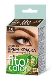 Fitocolor Кр-кр д/бровей 2х2мл 1.0 Черный