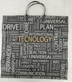 Пакет с пласт.ручк.малый 34*36 Технология (10)