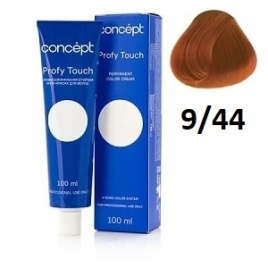 C-PT PROFY Touch Кр-краска 9.44 Ярко-медный блонд 100мл