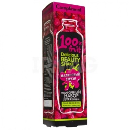 ПН №1560 Compl DBS Малиновый смузи (пена д/ванны 250+мочалка)