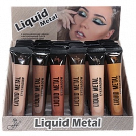 Ffleur  Тени д\век ЕL 161 метал.эф.№03 червон.золото