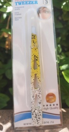 СС  С-516  Пинцет д/бровей скош желтый