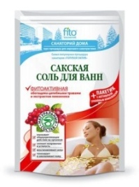 Соль д/ванн Сакская Фитоактивная 500г+30