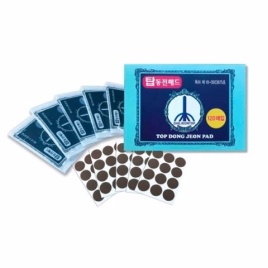 Пластырь точечный от болей в мышцах/суставах 120шт. TOP DONG JEON PAD