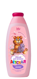 IRIS 3+ Пена д/купания дет.250мл Лаванда