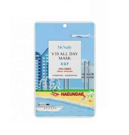 McNally V10 Day Маска тканевая д/л 25мл EGF (Олигопептид)