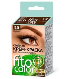 Fitocolor Кр-кр д/бровей 2х2мл 3.0 Коричневый