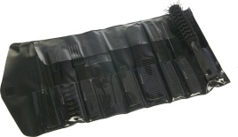 DEWAL CO-6000K8 Набор расчесок в черн.чехле черный 8 предметов