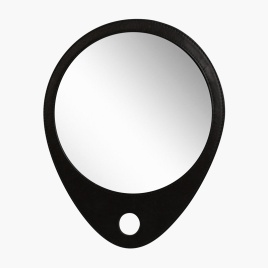 DEWAL MR-949black Зеркало заднего вида в черной оправе 30,5х25см