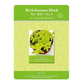 MIJIN Маска-ткань д/л 23г Экстракты Трав д/пробл.кожи