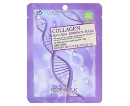 FOODAHOLIC Маска тканевая 3D Коллаген (23мл)