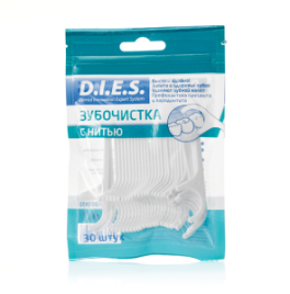 D.I.E.S Зубочистки с нитью 30шт.