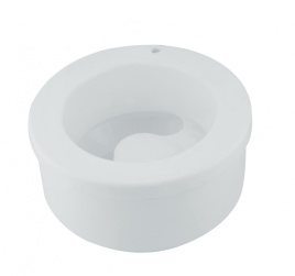 YOKO/036 JH W Ванночка д/маникюра КРУГЛАЯ БЕЛАЯ АКЦИЯ+