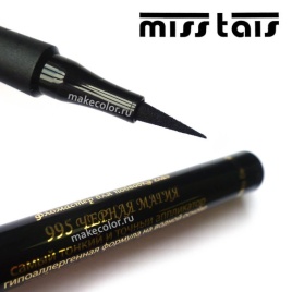 Мисс Таис Стойкий фломастер д/глаз №995 черная